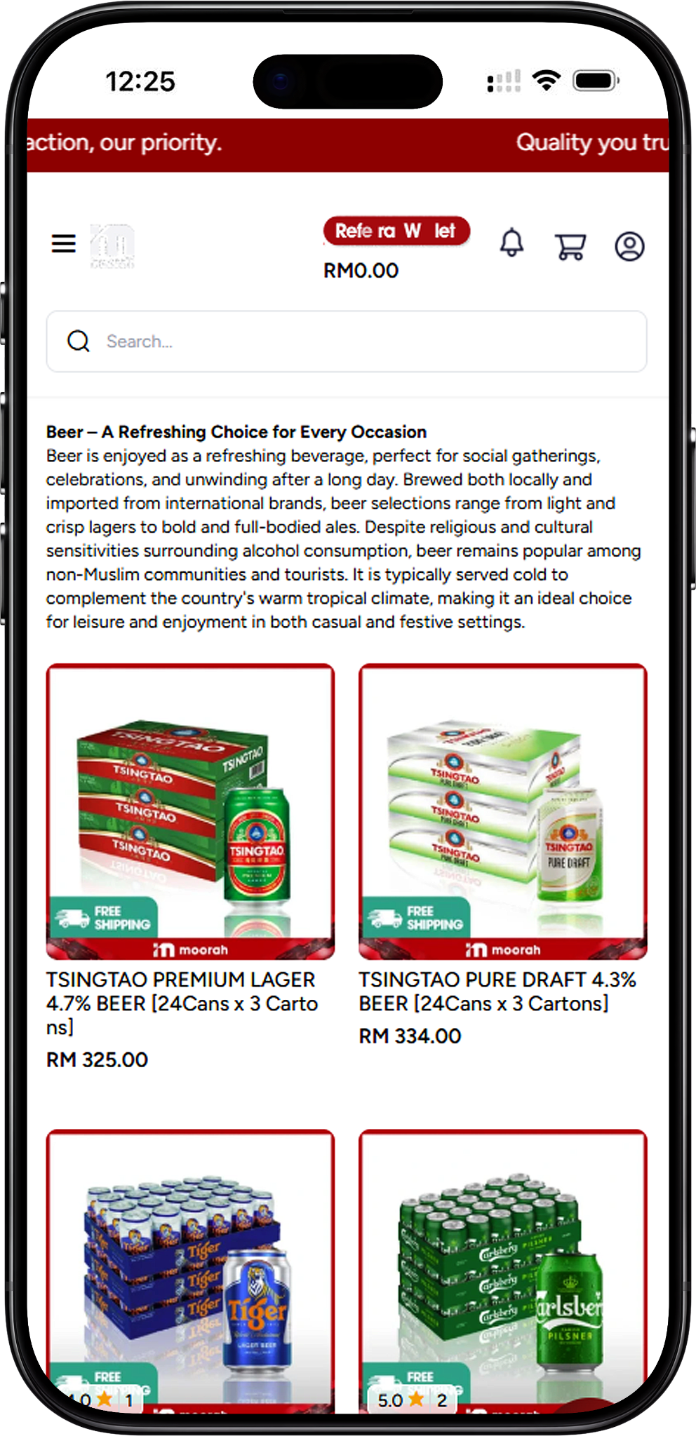 Moorah Beer Collection