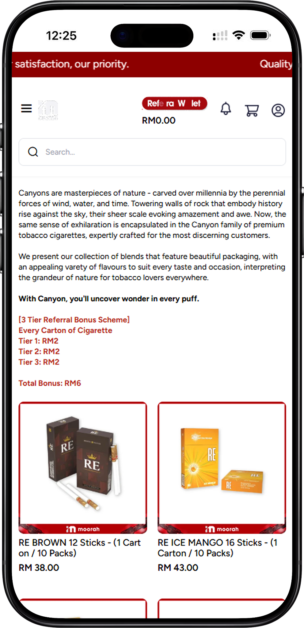 Explore Moorah Cigarette