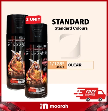 SAMURAI - [01 Clear] [2 Cans]