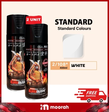 SAMURAI - [02 White] [2 Cans]