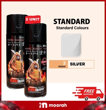 SAMURAI - [03 Silver] [2 Cans]